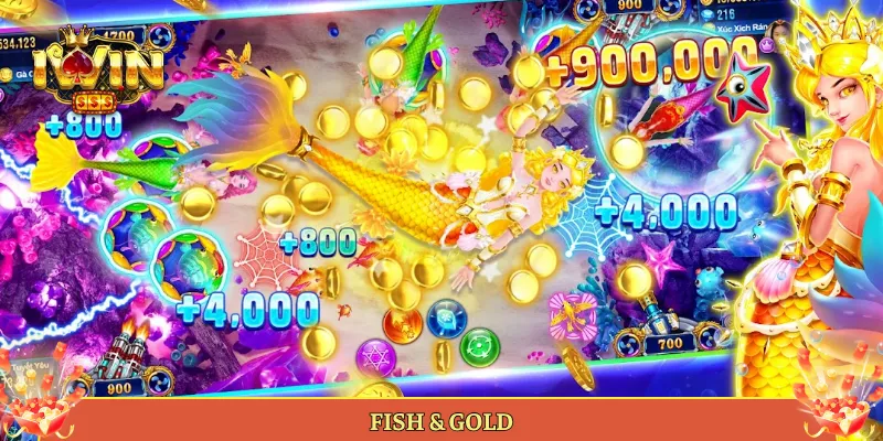 Fish & Gold Game Câu Cá Săn Vàng Nổ Hũ Tại Iwin