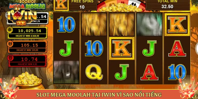 Slot Mega Moolah Tại Iwin Vì Sao Nổi Tiếng