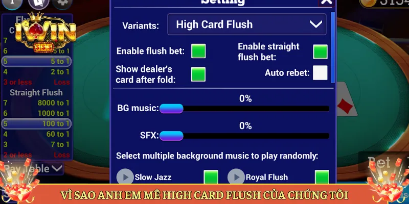 Vì Sao Anh Em Mê High Card Flush Của Chúng Tôi
