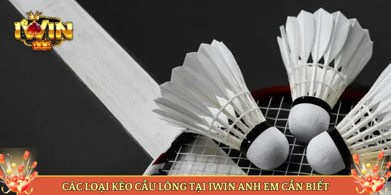 Các Loại Kèo Cầu Lông Tại Iwin Anh Em Cần Biết